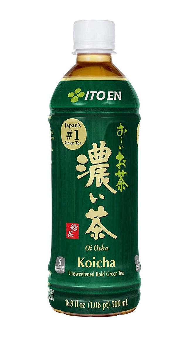 ITO EN Unsweetened Bold Green Tea Oi Ocha Koicha 16.9 FL Oz 500