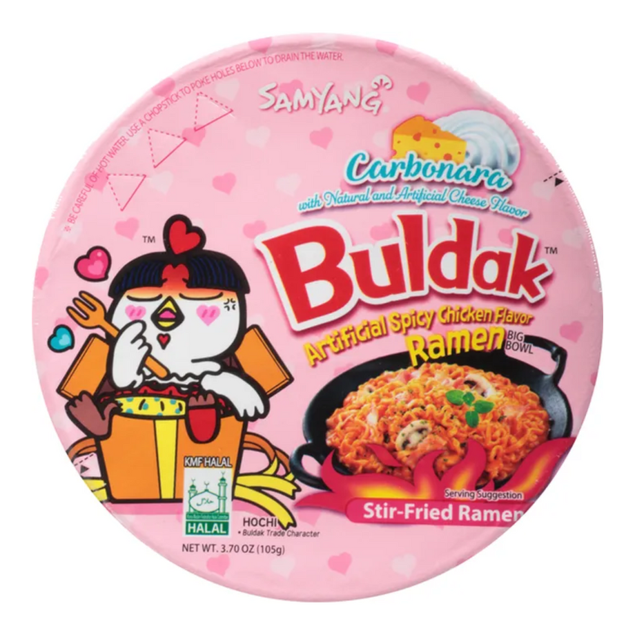 Samyang Buldak Spicy Hot Chicken Stir Fried Big Bowl India