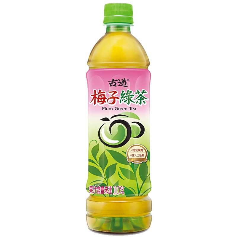 GUDAO Plum Green Tea Drink 20.3 FL Oz (600 mL) - 古道梅子绿茶 600 mL - CoCo Island Mart