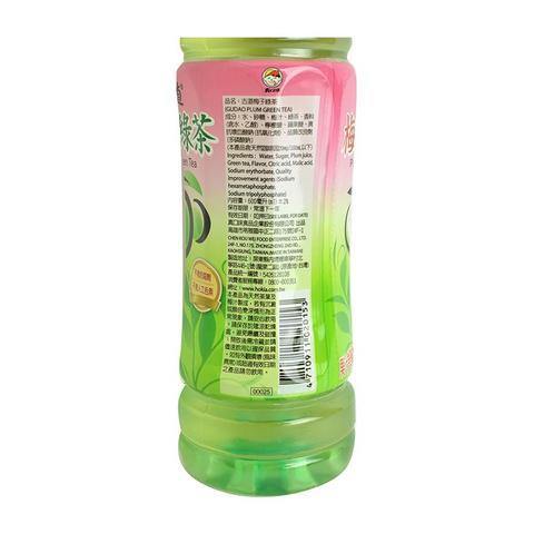 GUDAO Plum Green Tea Drink 20.3 FL Oz (600 mL) - 古道梅子绿茶 600 mL - CoCo Island Mart