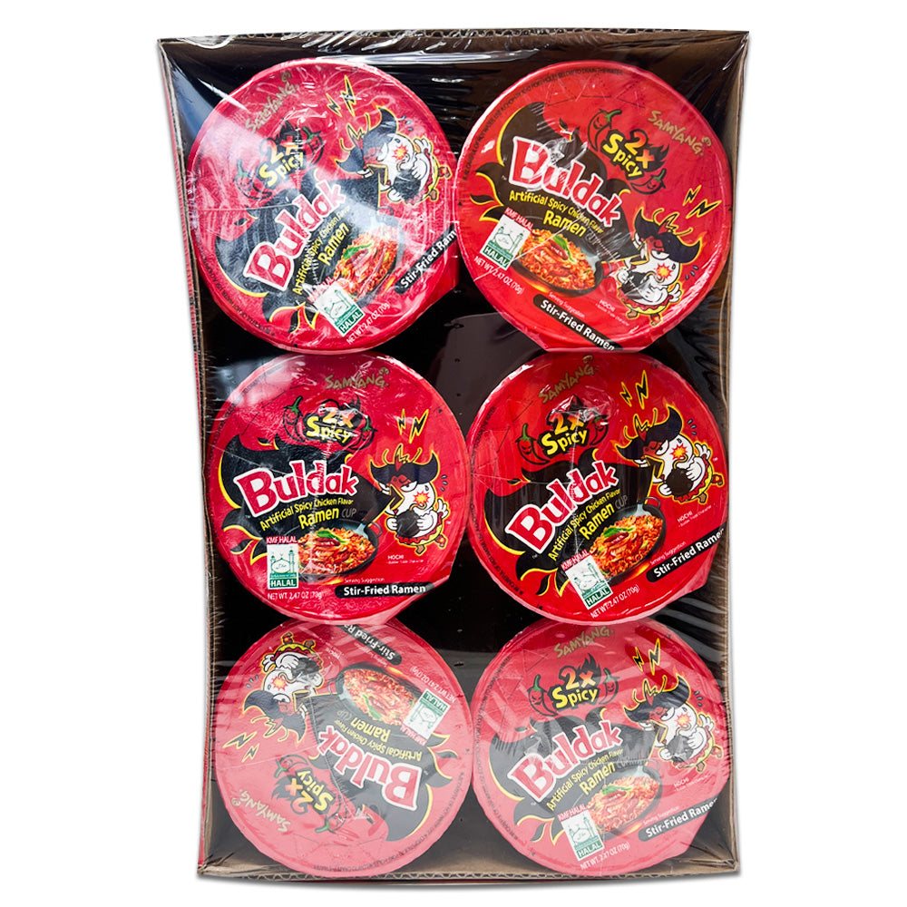 Samyang Buldak 2x Spicy Hot Chicken Flavor Instant Stir-Fried Ramen No –  CoCo Island Mart